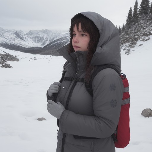 【低体温症】登山での救助待ち | 体温を維持する過ごし方 をイメージした自然風景の写真
