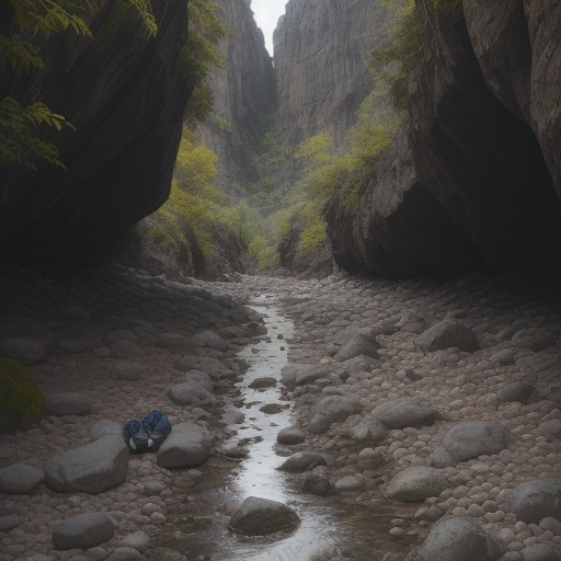 【沢足袋】正しい履き方の手順 | 川歩きの準備とコツ をイメージした 川 の写真