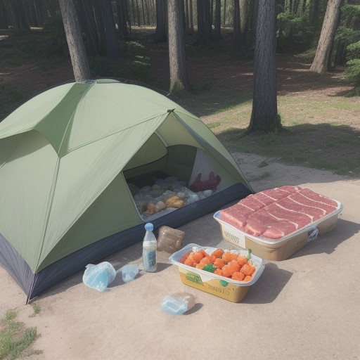 【キャンプ飯】冷凍食材の下ごしらえ | 準備の手間を減らす方法 をイメージした自然風景の写真