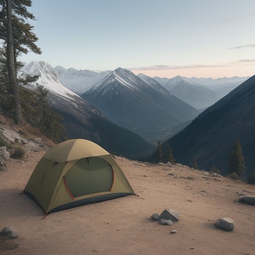 【登山】疲労が溜まった体への対策 | 回復を早める休息方法 をイメージした 山 の写真