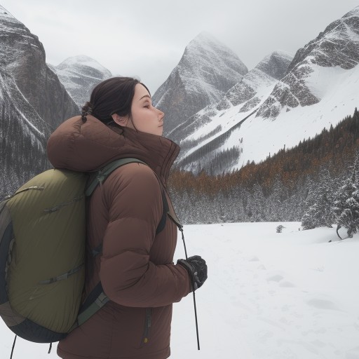 【登山ウェア】メンズの選び方 | 山行に合わせた服装の組み合わせ をイメージした 秋、冬、山、ハイキング の写真