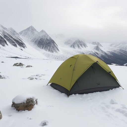 【登山】稜線の体感温度の変化 | 服装選びのポイント をイメージした 冬、山、稜線 の写真