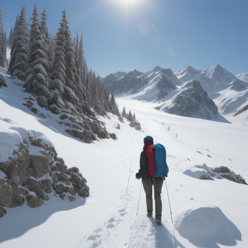 【登山】急下降で足を痛めない歩き方 | 膝への負担を減らすコツ をイメージした 山 の写真