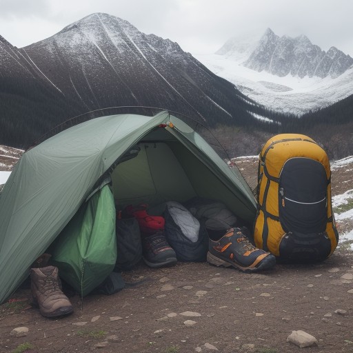 【登山】初心者のための装備点検リスト | 山行前の準備を確認する をイメージした 山、冬 の写真