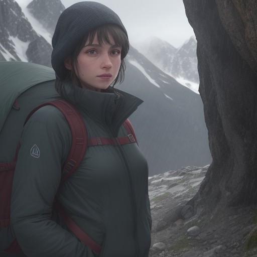 【登山ウエア】濡れた服の乾かし方 | 山行中の効率的な対処法 をイメージした 山、ハイキング の写真