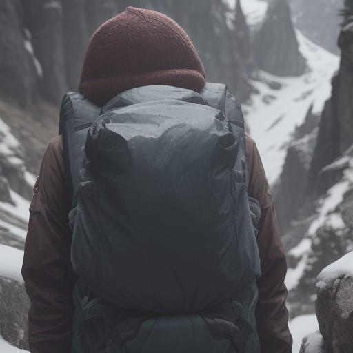 【登山】荷物のパッキング術 | 優先順位で決める詰め方 をイメージした 山 の写真