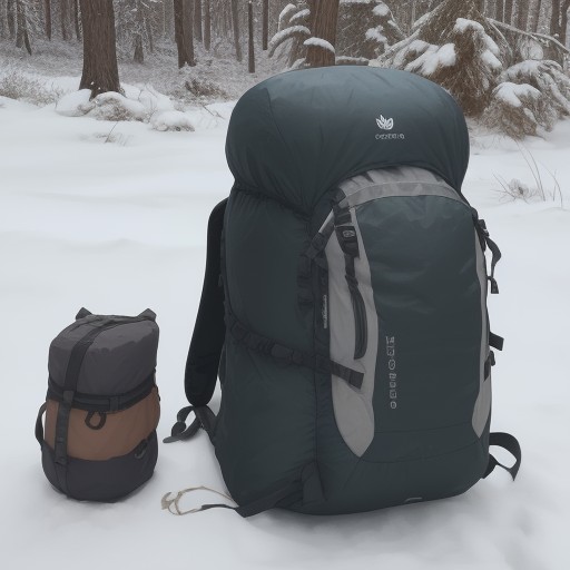 【登山ウエア】パッキングのコツ | 荷物を減らす圧縮方法 をイメージした 冬、夏、ハイキング の写真