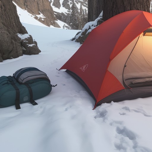 【登山用シュラフ】コンパクトにまとめる収納方法 | パッキングのコツ をイメージした 山 の写真