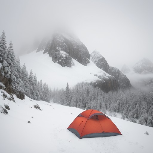 【登山】霧の中で道を見失わない方法 | 進行方向の判断基準 をイメージした 山、登山道 の写真