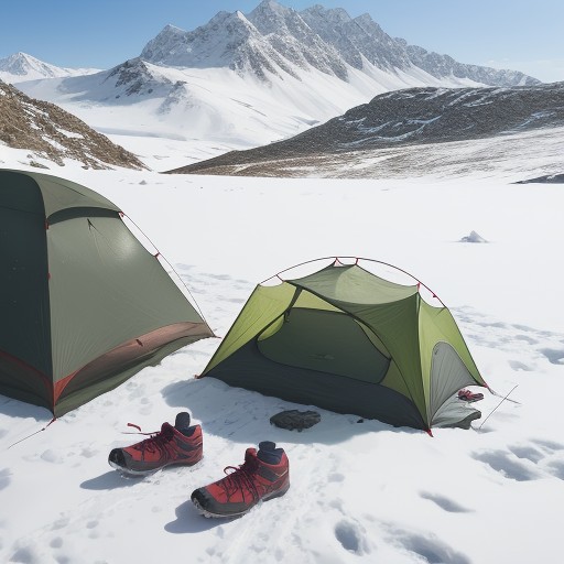 【山歩き】春の登山ルート | 実際に歩いた道の記録 をイメージした 春、雪景色、雪景色、山 の写真