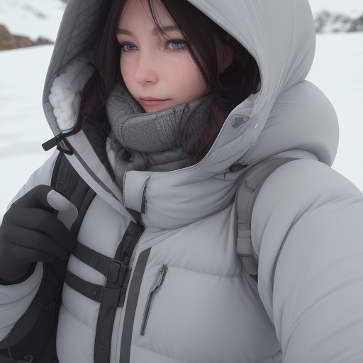【登山ウェア】冬の山での防寒対策 | 重ね着の組み合わせと選び方 をイメージした 冬、雪景色、山 の写真