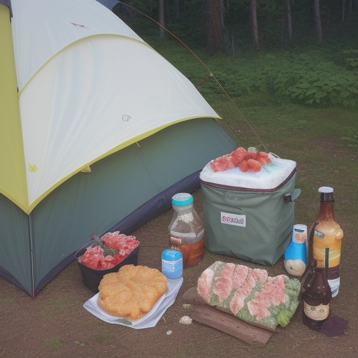 【キャンプ食材】夏場の保存方法 | 食材の腐敗を防ぐ対策とコツ をイメージした 夏 の写真