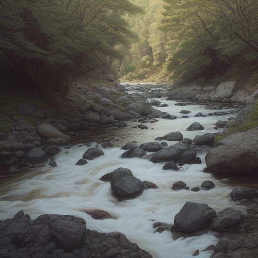 【川の流れ】巻き込まれた時の体験談 | 脱出するための判断と対策 をイメージした 川 の写真