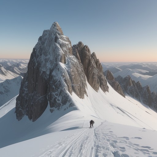 【登山】稜線を歩くルート | 山頂から見える景色と歩き方 をイメージした 山、稜線 の写真