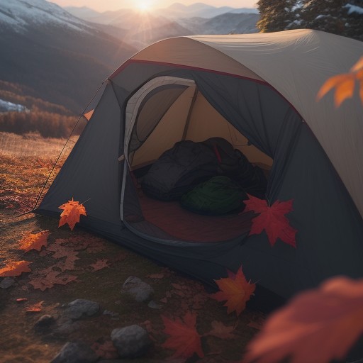 【山歩き】晩秋のおすすめコース | 紅葉が残る登山道 をイメージした 秋、秋、山、山、冬、夕日 の写真