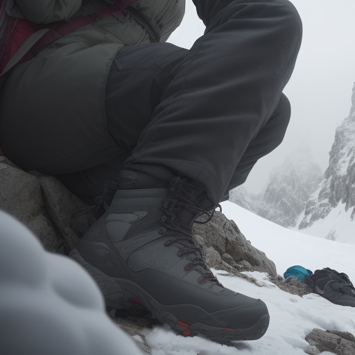 【登山】稜線を歩くための装備 | 軽量化で足取りを変える方法 をイメージした 山、稜線、冬 の写真
