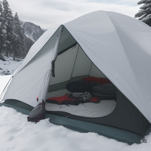 【登山ウェア】素材の選び方 | 状況に合わせたおすすめの組み合わせ をイメージした 冬、山 の写真