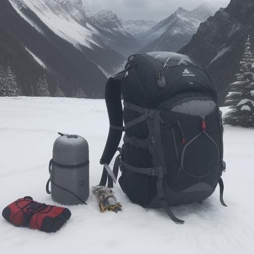 【登山装備】初心者が取り組む軽量化 | 荷物を減らすコツと選び方 をイメージした 冬、山 の写真