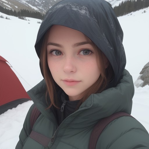 【登山ウエア】レディース初心者の選び方 | 失敗しない買い方のポイント をイメージした 冬、山 の写真