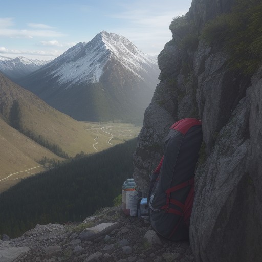 【登山】稜線で起きる結露の原因 | 対処法と対策グッズ をイメージした 山、稜線 の写真