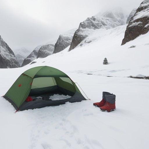 【登山装備】準備すべき持ち物リスト | 絶景ルートを歩くための道具選び をイメージした 冬、雪景色、山、登山道、山 の写真
