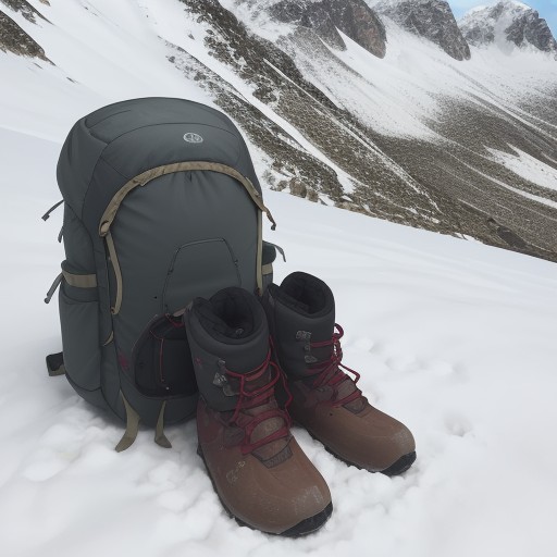 【登山】初心者の準備リスト | 揃える順番と選び方 をイメージした 山、雪景色、ハイキング の写真