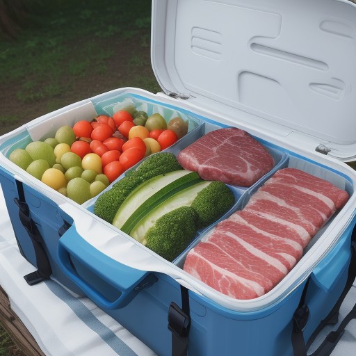 【キャンプ食材】保冷剤の使い方 | 鮮度を保つ持ち運び方 をイメージした 夏 の写真