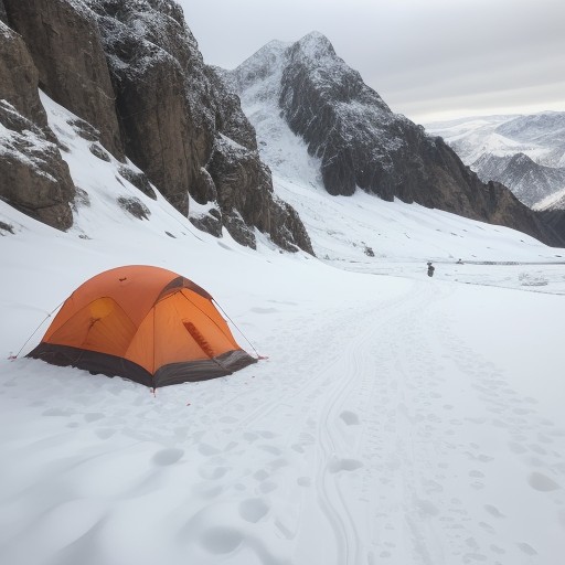 【残雪期登山】おすすめの時期 | 山の状態と装備の選び方 をイメージした 春、雪景色、雪景色、山、雪景色 の写真