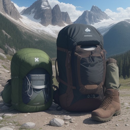 【夏山登山】準備したい装備リスト | 山行で役立つ持ち物まとめ をイメージした 夏、山、ハイキング、ハイキング、登山道 の写真