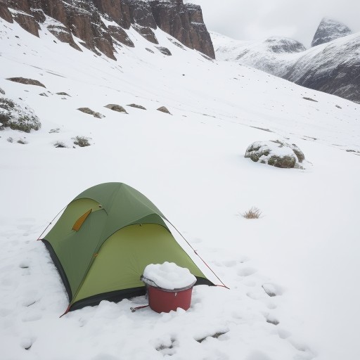 【山菜】採取の適正時期 | 標高差によるタイミングの変化について をイメージした 春、雪景色、雪景色 の写真