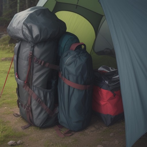 【登山道具】初心者のためのパッキング術 | ザックの中身を整理する方法 をイメージした 山 の写真