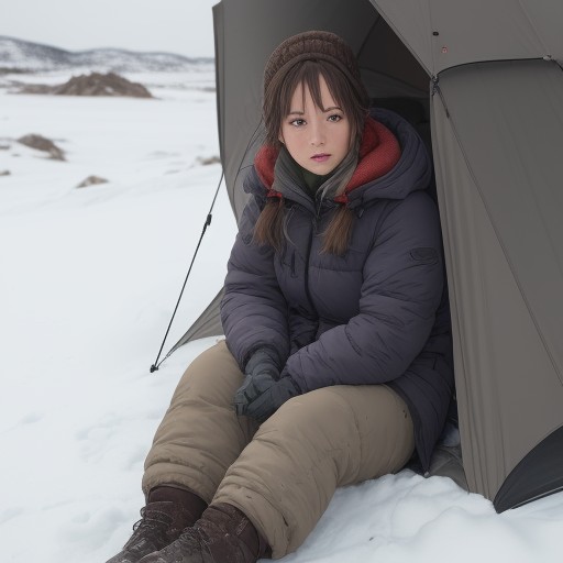【登山】稜線の強い風への備え | 体温低下を防ぐ装備と対策 をイメージした 山、稜線、冬 の写真
