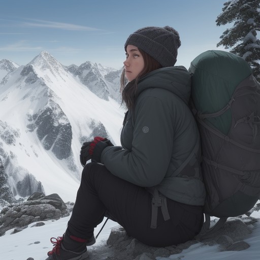 【登山】稜線を歩くための装備 | 体力の消耗を抑える選び方 をイメージした 山、稜線、登山道、山、松林 の写真