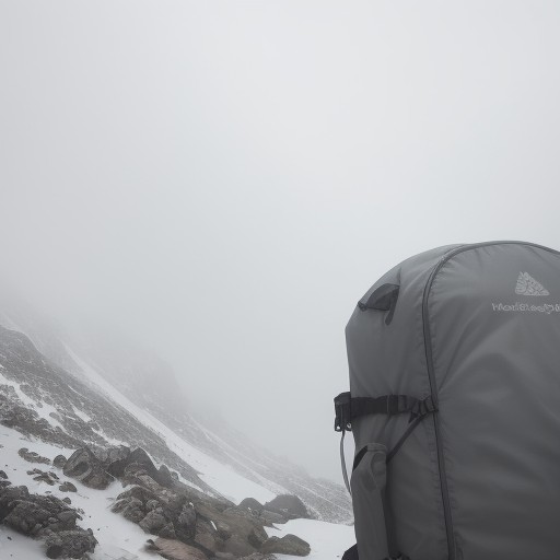 【登山】霧の中で視界が戻る兆候 | 山頂へのルート確認方法 をイメージした 山 の写真