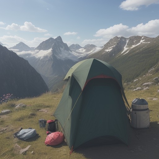 【毒草】山の皮膚炎を防ぐ方法 | 正しい対策と注意点 をイメージした 夏、山、山、登山道 の写真