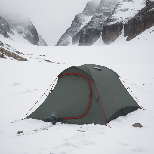 【登山】霧での視界不良への備え | 安全なルート歩きの方法 をイメージした 山、冬 の写真