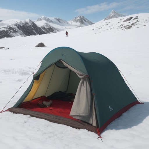 【登山ギア】メンテナンスを行う時期 | 道具を長く使う手入れの方法 をイメージした 冬、山 の写真