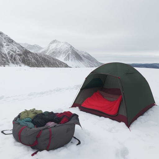 【低体温症】登山の現場で役立つ応急処置 | 体温を戻す方法と注意点 をイメージした 冬、山、冬 の写真