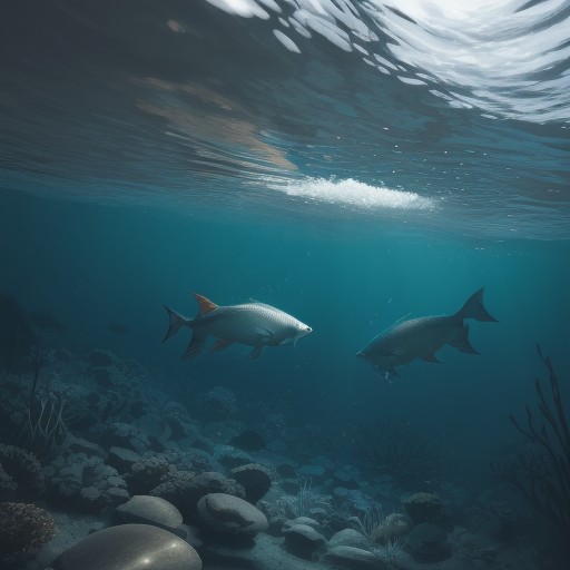 【魚類】鰭による泳ぎ方の仕組み | 種ごとの動きの違いと特徴 をイメージした自然風景の写真