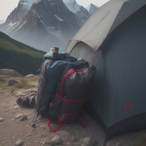 【登山用具】正しい使い方とパッキング | 初心者が揃えたい基本装備の組み方 をイメージした 山、ハイキング の写真