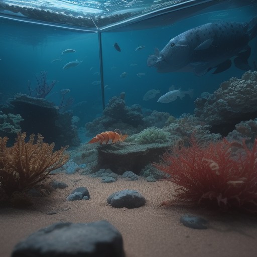 【甲殻類】飼育の方法 | 水槽で育てる生き物の生態 をイメージした自然風景の写真