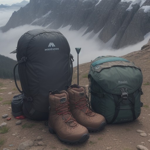 【登山装備】安全に登るための準備 | 山の危険を防ぐ持ち物リスト をイメージした 山、ハイキング、登山道 の写真