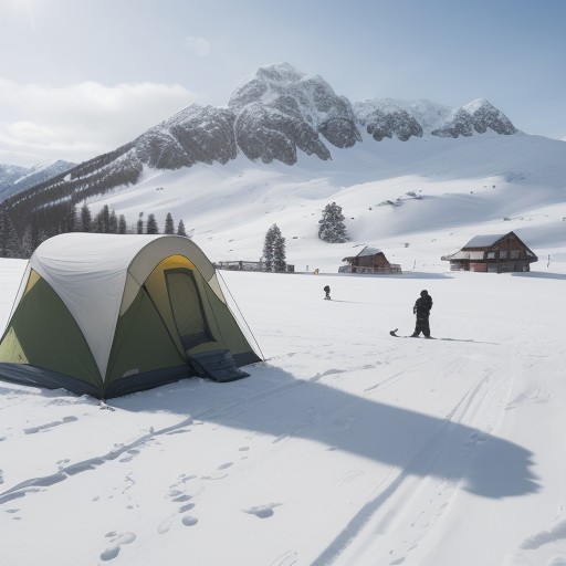 【雪山】冬のスキー場へ行く | ボードとアイスクラクションの体験記 をイメージした 冬、山、雪景色、雪景色 の写真