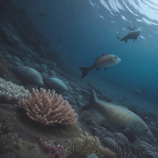 【水生動物】海に住む生き物の生態 | 図鑑で知る海洋生物の暮らし をイメージした自然風景の写真