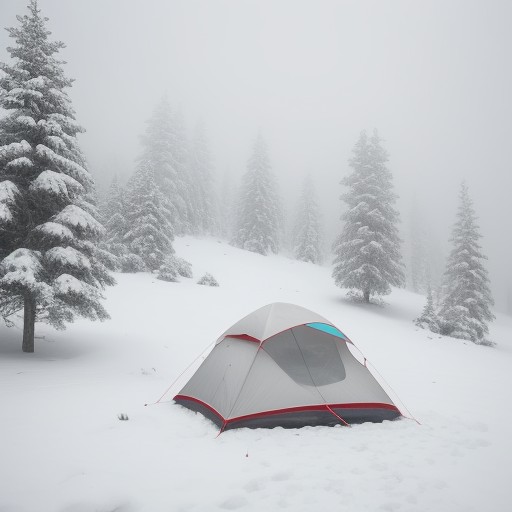 【登山】稜線の霧で視界が切れたとき | 安全に下山するための回避策 をイメージした 山、冬 の写真