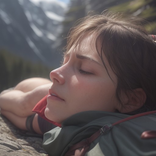 【登山】疲労を抜く方法 | 体を休めるストレッチと食事のコツ をイメージした 山 の写真