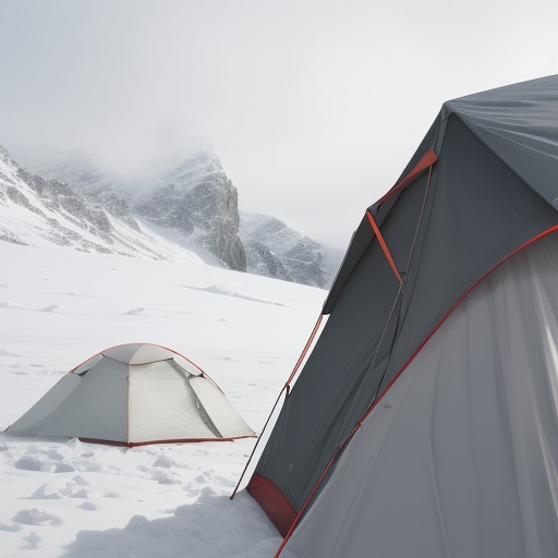 【冬用登山グローブ】おすすめの選び方 | 寒さを防ぐ装備のポイント をイメージした 冬、雪景色、山 の写真