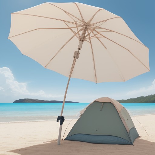 【ビーチパラソル】折れた骨の直し方 | 自宅でできる簡単な補修手順 をイメージした 夏 の写真