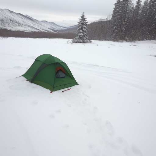【低体温症】登山の震えが起きる原因 | 体を温める対策と予防法 をイメージした 冬、山 の写真