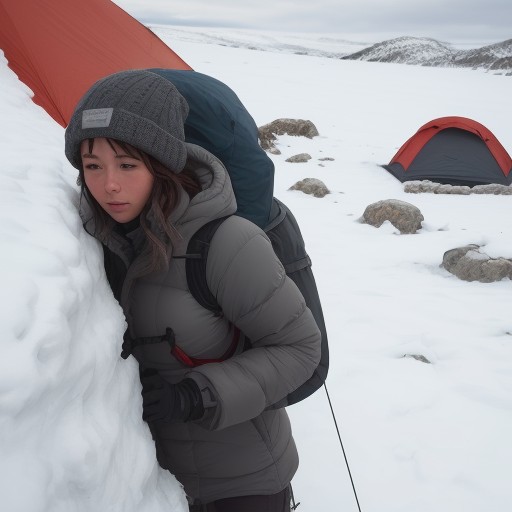 【登山】時間帯による気温の変化 | 服装選びのポイント をイメージした 冬、山 の写真